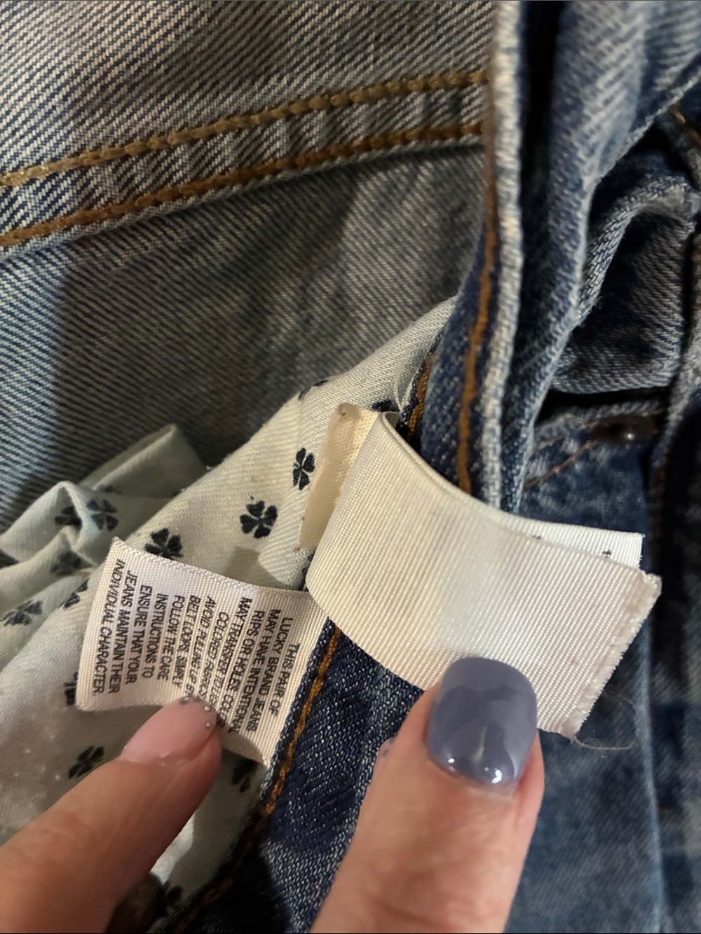Lucky Brand Women's Dylan Boyfriend Jeans - Faded Blue Wash 0/25 - Picture 3 of 6